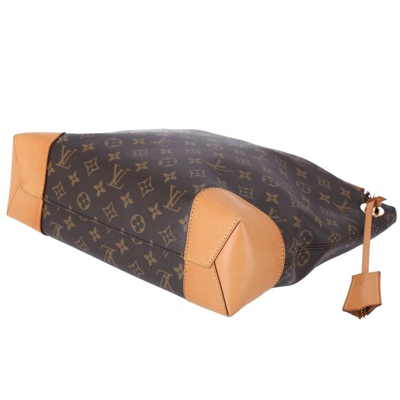 Louis Vuitton Berri PM Monogram Shoulder Bag Hobo M41623 Brown - Picture 9 of 12